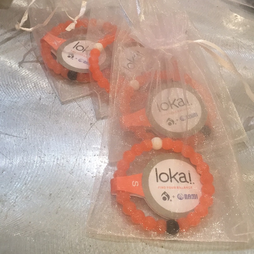 Lokai Bracelet Orange Mental Health All Sizes